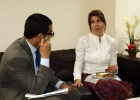 3-Kristiane Backer at Head Office